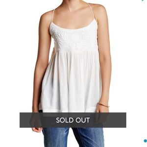 Free People Blackbird Blouse in Ivory